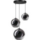 Suspension moderne 3xE27 pour salon Iruka