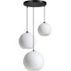 Suspension moderne 3xE27 pour salon Iruka