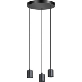 Suspension moderne 3xE27 pour salon Jin