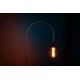 Lampadaire vintage 1xE27 pour salon Kae