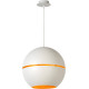 Suspension boule vintage en fer blanc Ø 35 cm Arnaud