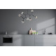 Suspension moderne articulée 7xE27 Hanaki