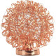 Lampe à poser moderne boule cuivre Marguerite