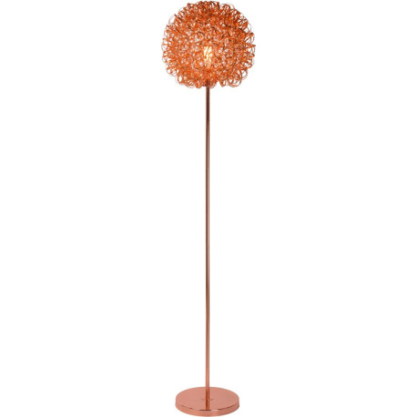 Lampadaire moderne boule cuivre Marguerite
