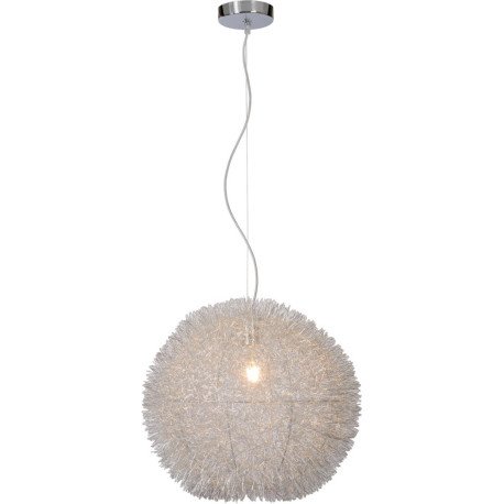 Suspension design boule en aluminium Leo