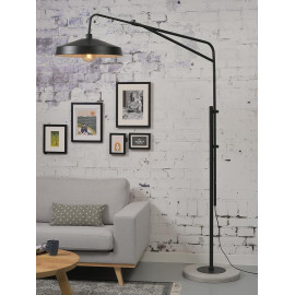 Lampadaire industriel pour salon et salle à manger Brighton