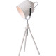 Lampe à poser design en métal blanc Cisco