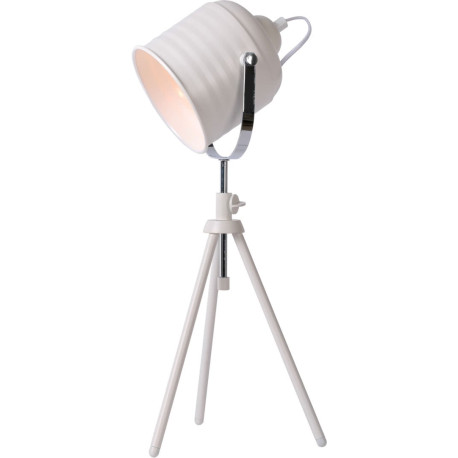 Lampe à poser design en métal blanc Cisco