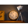 Lampe à poser design en métal blanc Cisco