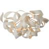 Plafonnier moderne en aluminium blanc Alta