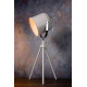 Lampe à poser design en métal blanc Cisco