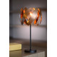 Lampe de table design cuivre satiné Paillossa