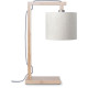 Lampe de table design en bambou Himalaya