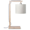 Lampe de table design en bambou Himalaya
