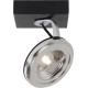 Spot design led en métal noir 11 cm Onida
