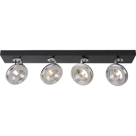 Spot design led en métal noir 66 cm Onida