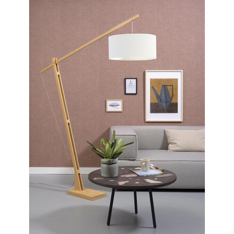 Lampadaire design en bambou 163 cm Montblanc