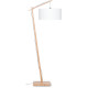 Lampadaire design en bambou pour salon Andes