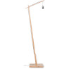 Lampadaire design en bambou 176 cm Bhutan