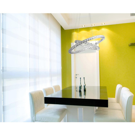 Suspension design pour salon 140 cm Mineola