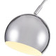 Lampadaire design finition marbre pour salon 155 cm Curuba