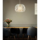 Suspension design pour salon 130 cm Absinthe