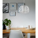 Suspension design pour salon 130 cm Absinthe