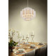 Suspension design pour salon 130 cm Amaryllis