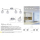 Suspension design pour salon 18 cm Arisarum