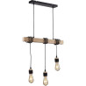 Suspension industrielle pour salon 150 cm Calla