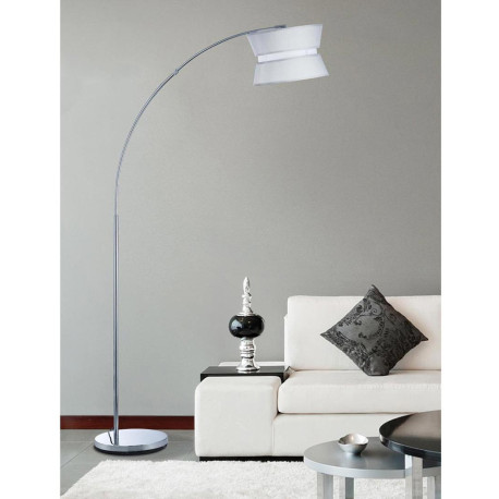 Lampadaire design pour salon 178 cm Lunaire