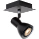 Spot industriel led en métal noir 1 spot Beluga