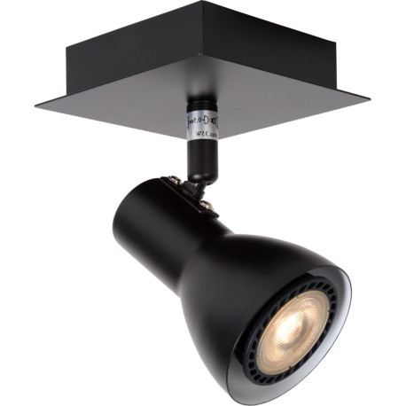 Spot industriel led en métal noir 1 spot Beluga