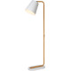 Lampadaire moderne droit en métal blanc Fanny