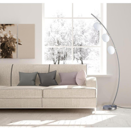 Lampadaire moderne métal pour salon 170 cm Myrtille