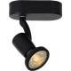 Spot led contemporain noir 1 spot Calypso