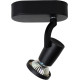 Spot led contemporain noir 1 spot Calypso