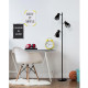 Lampadaire industriel pour salon 166 cm Trèfle