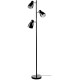 Lampadaire industriel pour salon 166 cm Trèfle