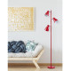 Lampadaire industriel pour salon 166 cm Trèfle