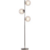 Lampadaire moderne pour salon 150 cm Acajou