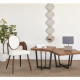 Lampe industrielle pour salon 35 cm Rosa
