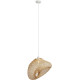 Suspension design bambou pour salon 120 cm Cornaline