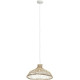 Suspension design bambou pour salon 120 cm Béryl