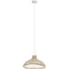 Suspension design bambou pour salon 120 cm Béryl