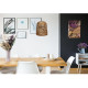 Suspension design bambou pour salon 155 cm Héliodore