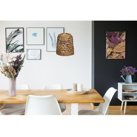 Suspension design bambou pour salon 155 cm Héliodore