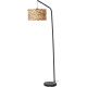 Lampadaire en rotin naturel pour salon 165 cm Citrine