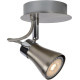 Spot design led effet chrome Bloom