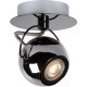 Spot boule design led métalisé Rondo